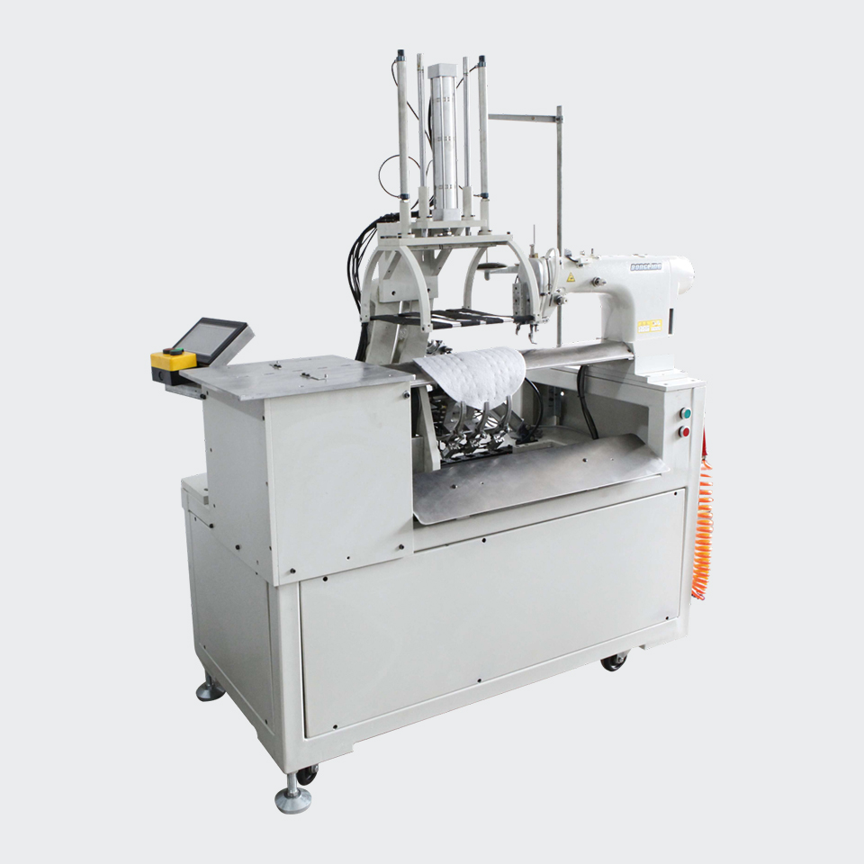 Automatic shoulder pad line machine